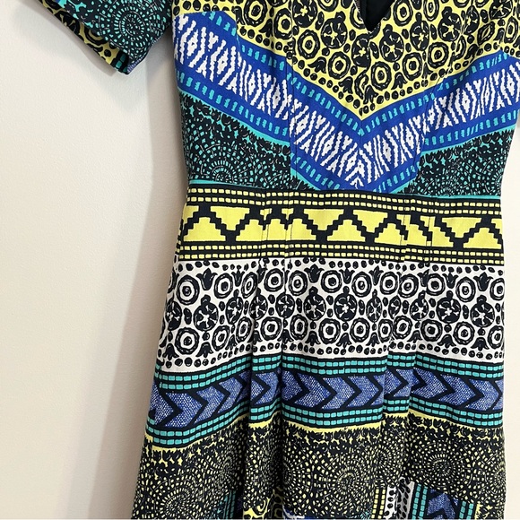Plenty by Tracy Reese Colouful Abstract Print Mini Dress - Picture 5 of 14